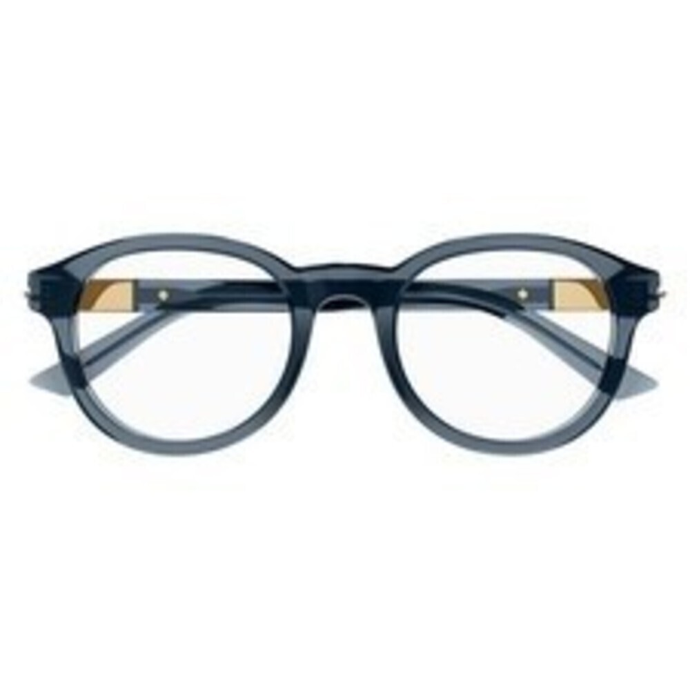 NWT Gucci GG1503O-003 Blue 51mm Eyeglasses